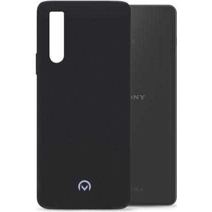 Mobilize Rubber Gelly Sony Xperia 10 IV Flexibilní TPU Zadní kryt - Matt Black
