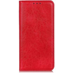 Mobigear Classic Elegance Xiaomi Redmi Note 10 Pro Funda tipo libro Cartera - Rojo