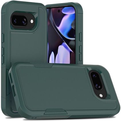 Mobigear Heavy Armor Google Pixel 9a Hardcase Back cover Antiurto - Verde