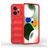 Mobigear Bumpy Xiaomi Redmi Note 12 Fleksibel TPU Bagsidecover - Rød