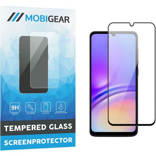 Mobigear Premium Samsung Galaxy A05 Cristal templado Protector de pantalla - Compatible con fundas - Negro