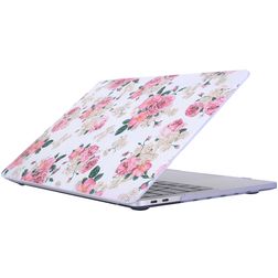 Mobigear Flowers MacBook Pro 15 Inch (2016-2019) Hardshell MacBook Case - Model 39 - Model A1707 / A1990