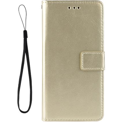 Mobigear Wallet OPPO A31 Lompakkokotelo + Setelitasku - Kulta