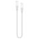 Mobilize Strong Nylon Cable USB-C a USB-C 0,2 m - Blanco