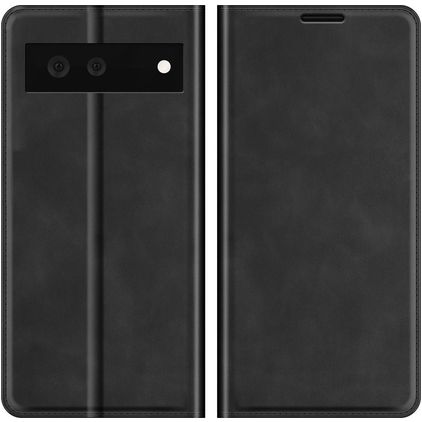 Mobigear Wallet Google Pixel 6 Plånboksfodral med sedelfack - Svart