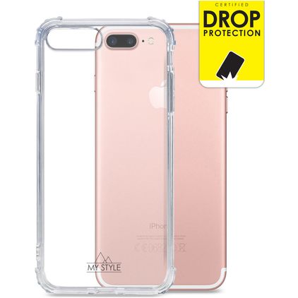 My Style Protective Flex Clear iPhone 8 Plus Flexible TPU Back cover Shockproof - Clear