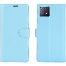 Mobigear Classic OPPO A73 5G Pungetui med Seddelrum - Blå