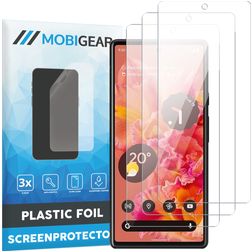 Mobigear Google Pixel 6 Skærmbeskytter Folie - Case Friendly (3-pak)