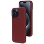 Mobiparts iPhone 15 Pro Max Silicone Capa traseira - Plum Red
