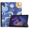 Mobigear Tri-Fold Samsung Galaxy Tab A8 10.5 (2021) Wallet case - Starry Sky