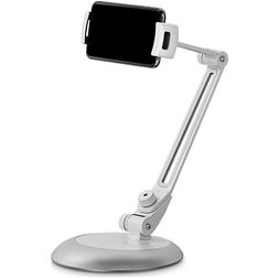 Mobigear Cantilever Tabletstander - Sølv Universel