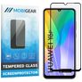 Mobigear Premium Huawei Y6p Tempered Glass Screen Protector - Case Friendly - Black
