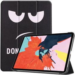 Mobigear Tri-Fold iPad Air 5 (2022) Plånboksfodral - Do Not Touch