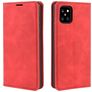 Mobigear Retro Slim Samsung Galaxy Note 10 Lite Funda tipo libro Cartera - Rojo