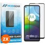 Mobigear Premium Motorola Moto G9 Power Cristal templado Protector de pantalla - Compatible con fundas - Negro (pack de 2)