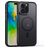 Mobigear Shockproof iPhone 16 Pro Max MagSafe Hardcase Back cover - Nero
