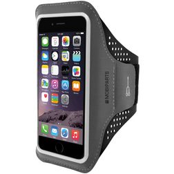 Mobiparts Comfort Fit Suporte de telemóvel para corrida Neopreno Capa desportiva Braçadeira desportiva (max 16 cm x 8 cm) - Preto