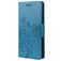Mobigear Flowers Samsung Galaxy A33 Funda tipo libro Cartera - Azul