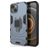 Mobigear Armor Ring iPhone 13 Plástico rígido Capa traseira Antichoque com anel - Azul