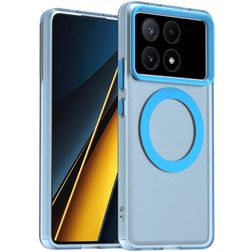 Mobigear Shockproof POCO X6 Pro MagSafe Hardcase Back cover - Blu