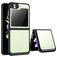 Mobigear Crystal Samsung Galaxy Z Flip 5 Hard Case Back cover - Clear / Black