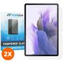 Mobigear Samsung Galaxy Tab S7 FE Glas Skærmbeskytter - Case Friendly (2-pak)
