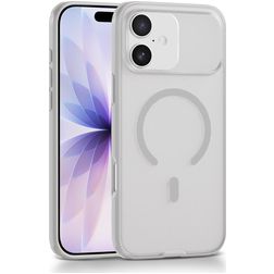 Mobigear Shockproof Grip iPhone 17 MagSafe Hard Case Back cover - White