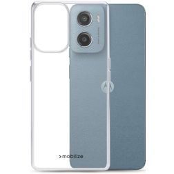 Mobilize Gelly Läpinäkyvä Motorola Moto E15 Joustava TPU Suojakuori - Läpinäkyvä
