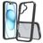 Mobigear Crystal iPhone 16 Fodral Hårdplast Skal - Svart