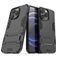 Mobigear Armor Stand iPhone 13 Pro Hårdt Bagsidecover Stødsikkert med Stander - Sort