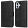 Mobigear Wallet iPhone 17 Cover a libro portafoglio - Nero