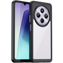Mobigear Crystal Xiaomi Redmi 14C Plástico rígido Capa traseira - Preto