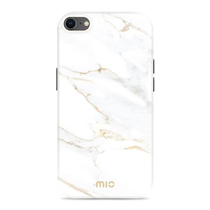 MIO iPhone SE (2020) MagSafe Hard Case Back cover - White Marble