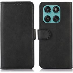 Mobigear Wallet Motorola Edge 60 Fusion Pungetui med Seddelrum - Sort