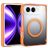 Mobigear Crystal iPhone Duo MagSafe Hårdt Bagsidecover - Orange