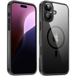 Valenta Trend iPhone 16 MagSafe Fodral Hårdplast Skal - Svart
