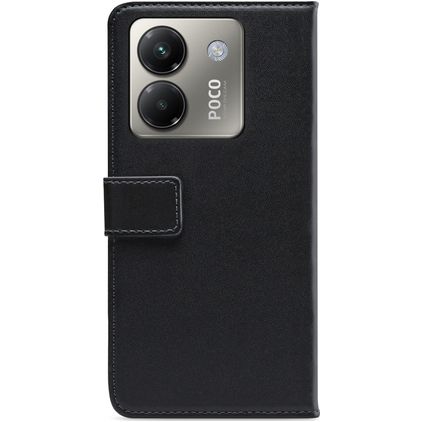 Mobilize Classic Gelly Wallet POCO M7 Pro Lompakkokotelo + Setelitasku - Musta