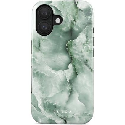 Burga Tough iPhone 16 Hard Case Back cover Shockproof - Pistachio Cheesecake