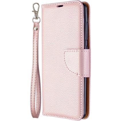 Mobigear Excellent Samsung Galaxy A41 Wallet case - Rose Gold