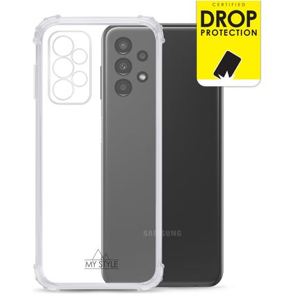 My Style Protective Flex Transparente Samsung Galaxy A13 4G TPU flexível Capa traseira Antichoque - Transparente