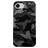 Burga Tough iPhone 17e Plástico rígido Capa traseira Antichoque - Night Black Camo