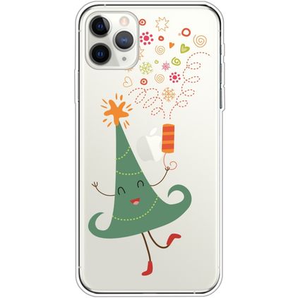 Mobigear Design iPhone 11 Pro Max TPU flexível Capa traseira - Christmas