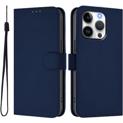 Mobigear Urban Wallet iPhone 16 Pro Wallet case - Navy Blue