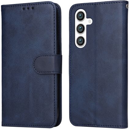 Mobigear Wallet Samsung Galaxy S24 Plus Funda tipo libro Cartera - Azul