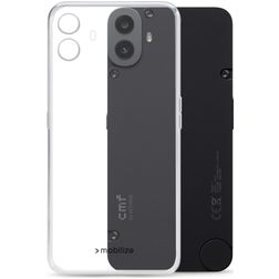 Mobilize Gelly Clear Nothing CMF Phone 1 Flexible TPU Back cover - Clear