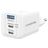 Mobilize Wall Charger Triple USB / USB-C Caricabatterie Power Delivery 65W - Bianco