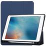 Mobigear Tri-Fold Gel iPad Pro 10,5 polegadas (2017) TPU / Pele sintética Capa livro + Suporte para caneta stylus - Azul