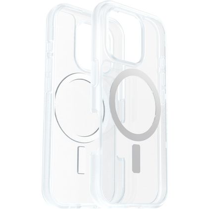 OtterBox React Transparente iPhone 16 Pro MagSafe Funda Plástico rígido Carcasa Antigolpes - Transparente