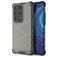 Mobigear Honeycomb Huawei P40 Pro Plus Funda Plástico rígido Carcasa Antigolpes - Negro