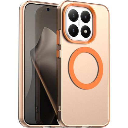 Mobigear Shockproof Xiaomi 15T MagSafe Hardcase Back cover - Arancione